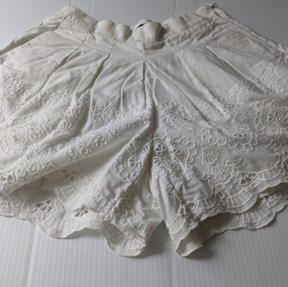 J.Crew Pleated Eyelet Skort in White (Ivory) Size 00 - Picture 8 of 13
